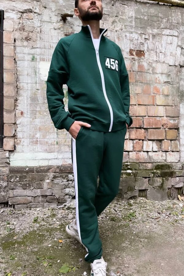 Squid Game Green Costume Adults ( Jacket & Trouser only)